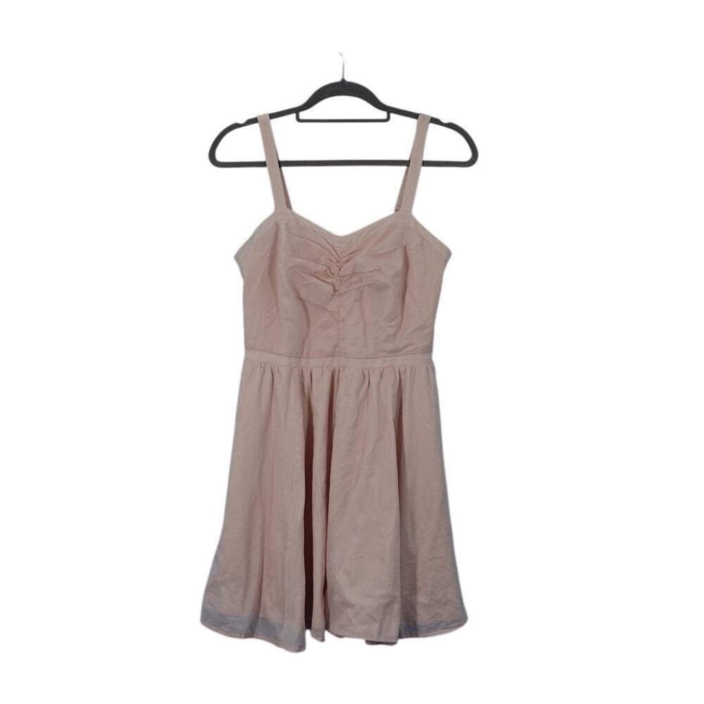 Express Size 10 Pink Fit and Flare Dress